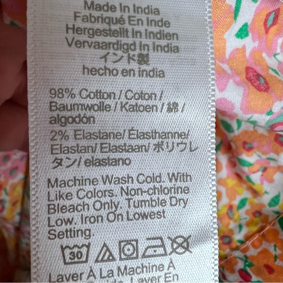 J. Crew Mixed-Floral Tiered Sleeveless Midi-Dress Size 02 - Picture 10 of 12